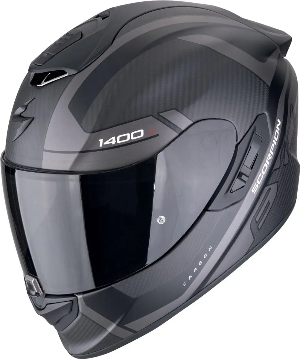 Scorpion EXO-1400 Evo II Carbon Air Enko Zwart Grijs Integraalhelm