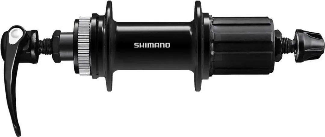 Shimano Fh-qc400 cassettenaaf centerlock 8-11 speed 135/32 zwart