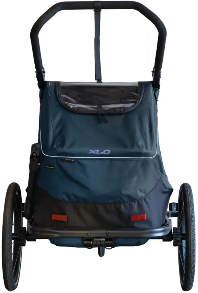 XLC Duo T Fietskar 3-in-1 - 2 Kinderen - Petrol/Lilac