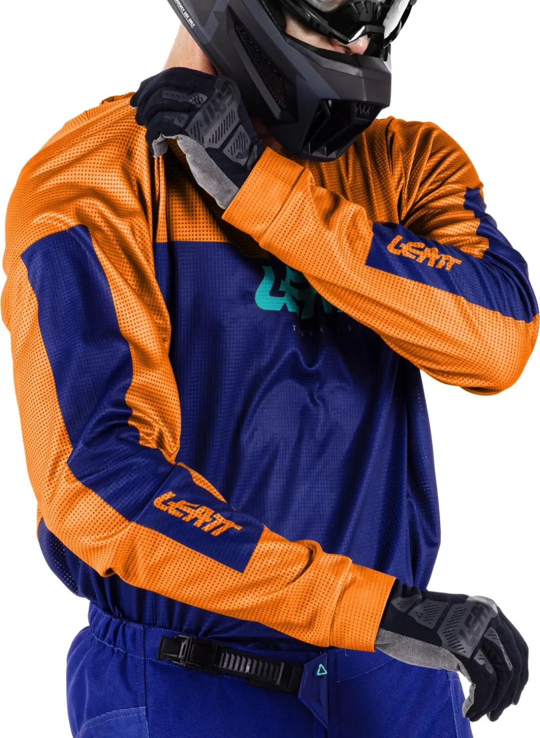 Leatt Moto Ride Kit 3.5 V26 Motorcross Jersey & Broek - Zwart/Grijs XL - afbeelding 6 van 6
