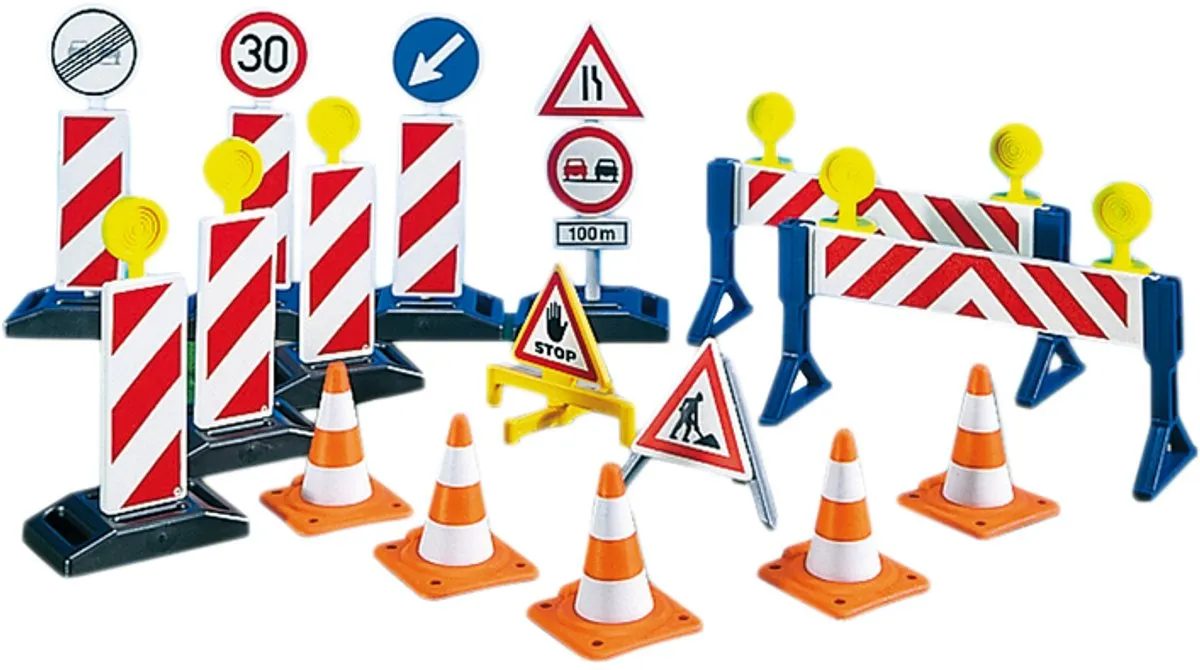 Playmobil Wegenbouw Accessoires 7280