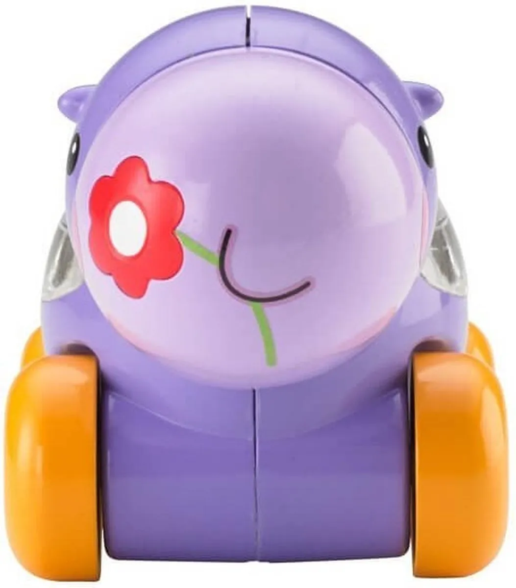 Fisher Price BGX30 Kruipvriendje Paars Nijlpaard