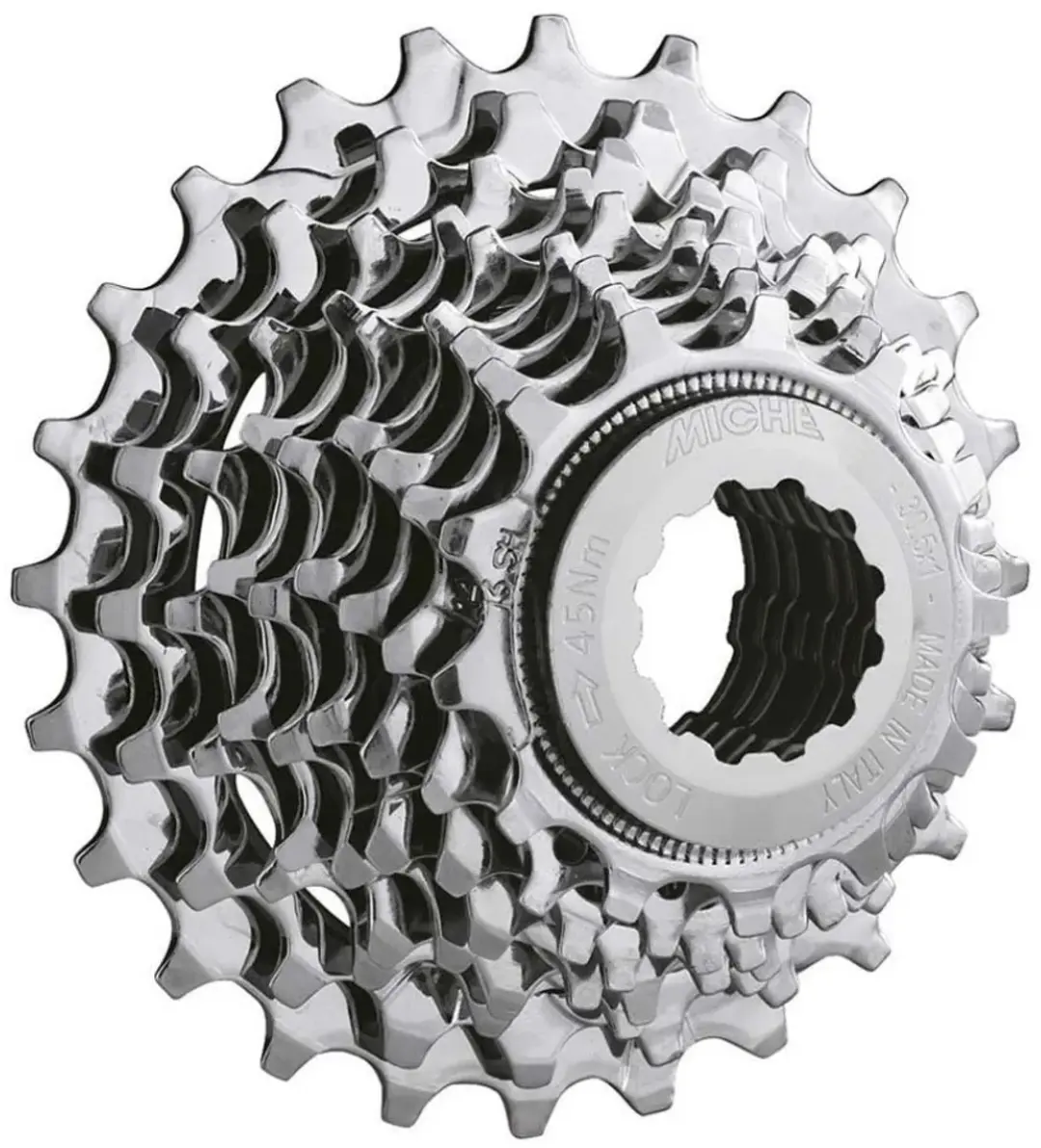 Miche Primato 9s Shimano Fietscassette Zilver 9s / 16-28t