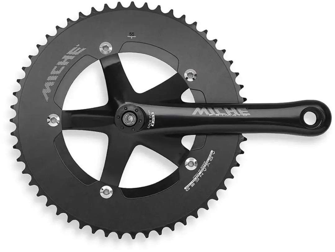Miche Primato Pista Crankstel Zilver 172.5 mm / 51t