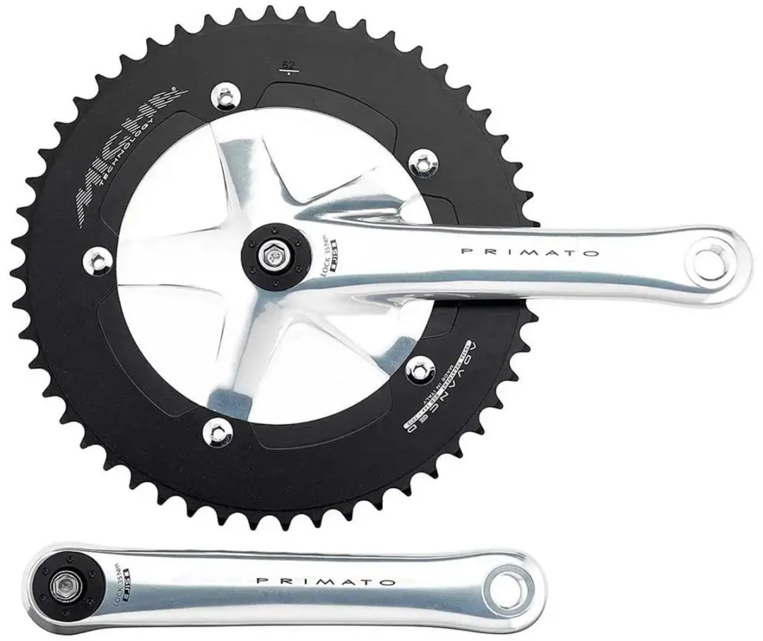 Miche Primato Pista Crankstel Zilver 172.5 mm / 52t