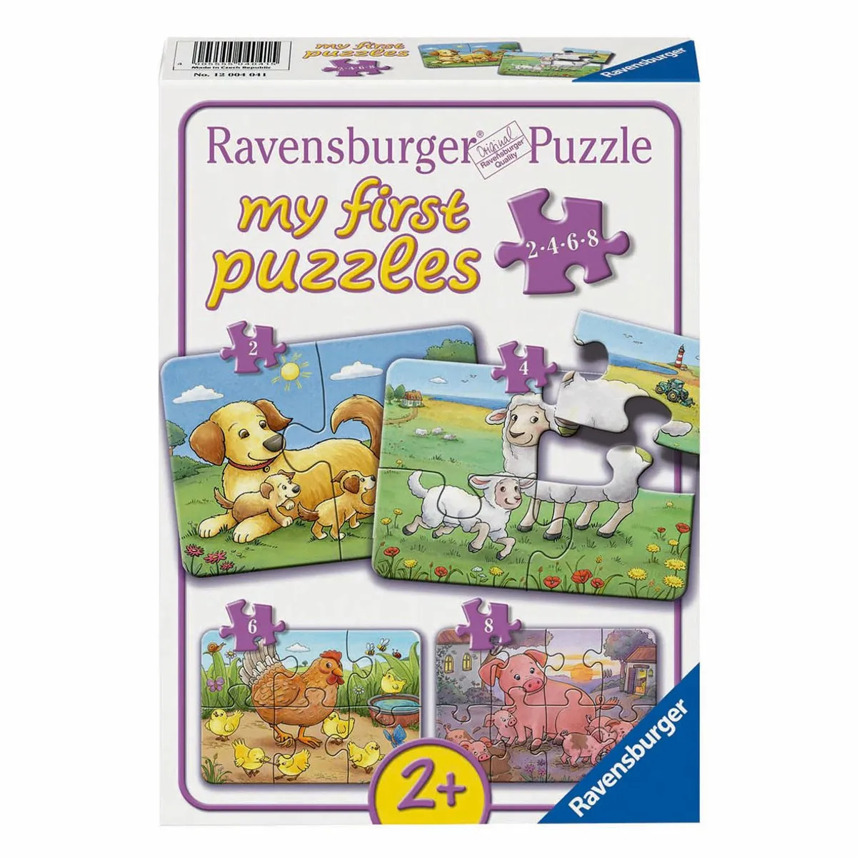 Ravensburger Boerderijdierfamilies My First Puzzels 22-delig - 20 Stuks