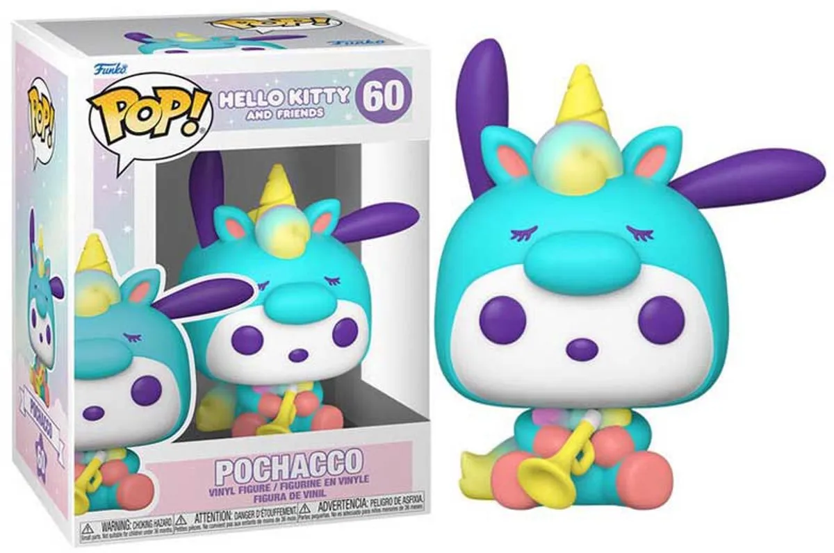Funko Pop! Sanrio Hello Kitty Pochacco Unicorn Party 65752