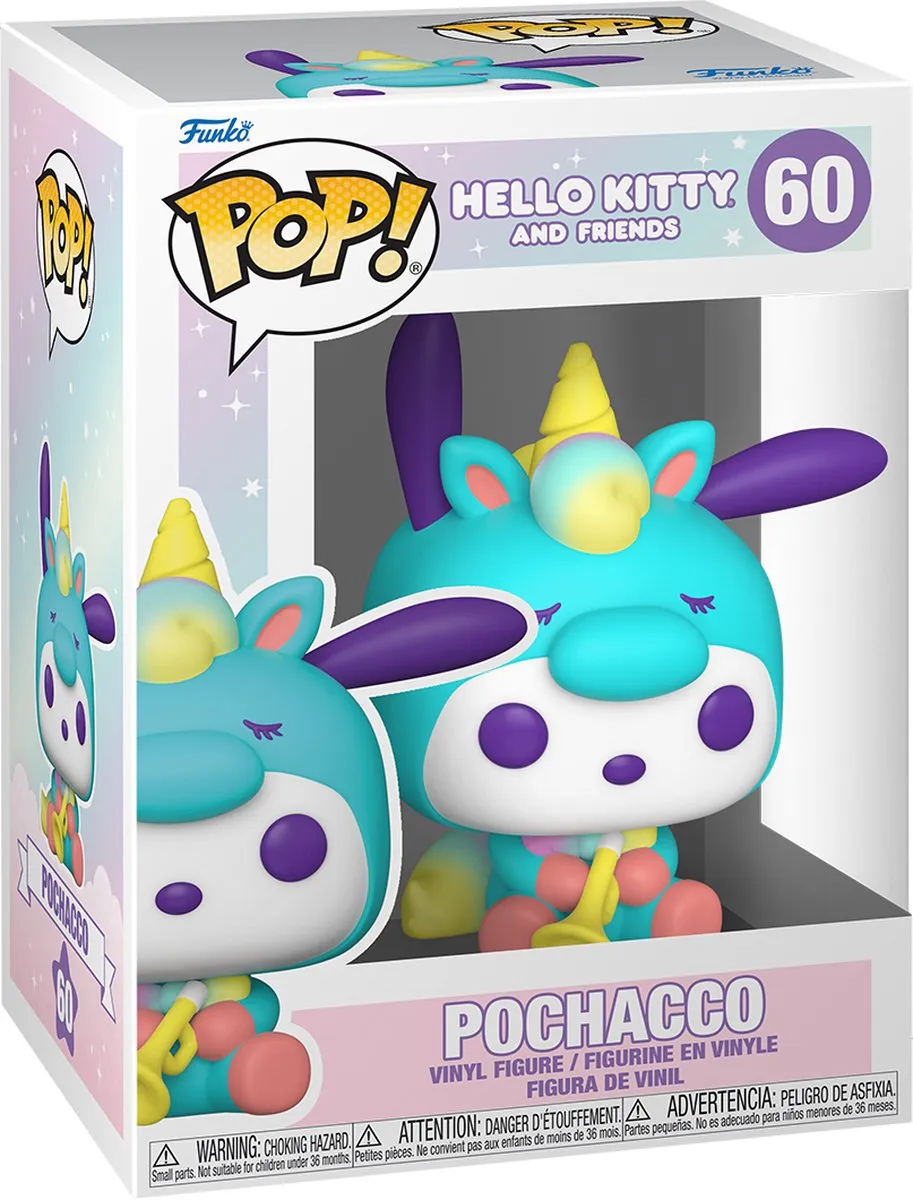 Funko Pop! Sanrio Hello Kitty Pochacco Unicorn Party 65752