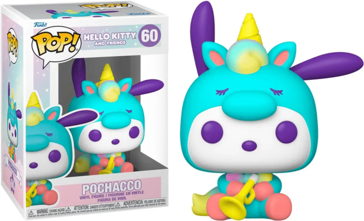 Funko Pop! Sanrio Hello Kitty Pochacco Unicorn Party 65752