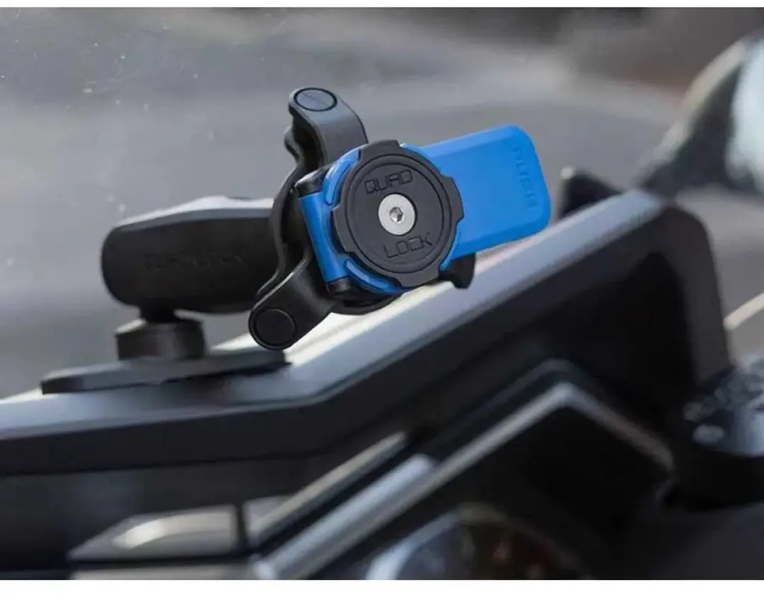 Quad Lock 360 Head Lever - Zwart Blauw - afbeelding 2 van 6