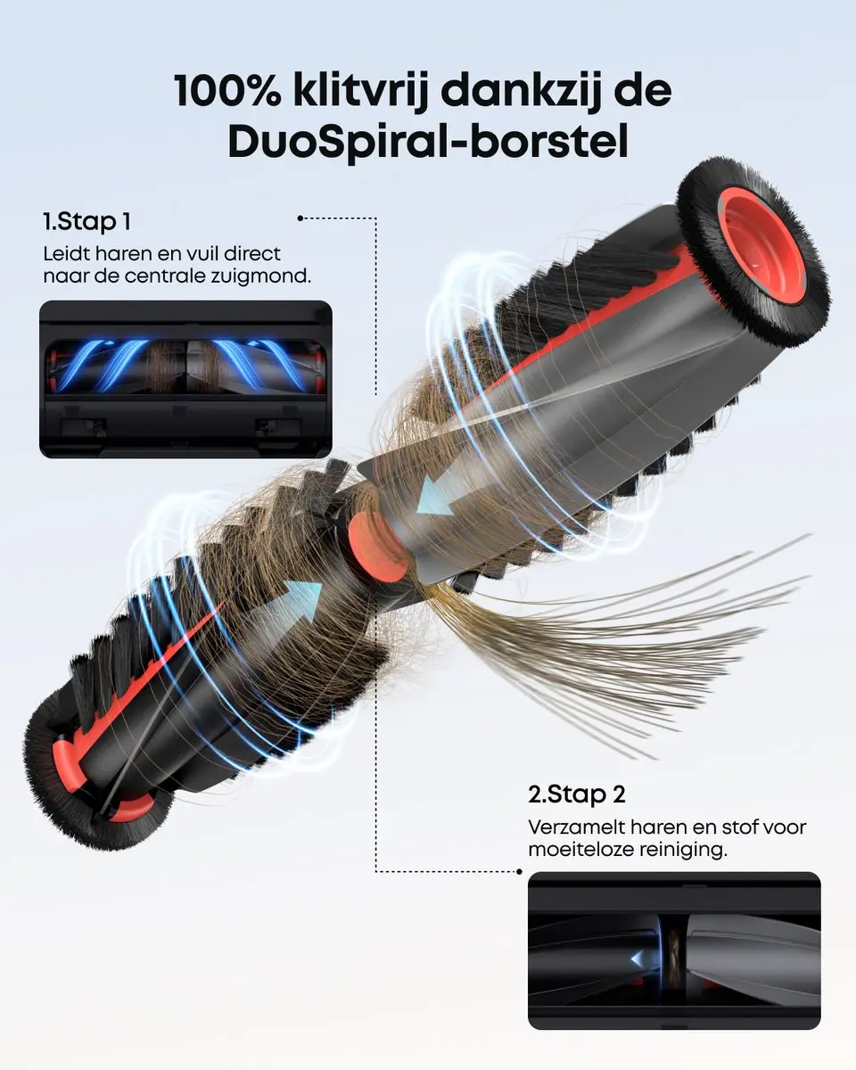 Eufy Omni C28 Robotstofzuiger - 15.000Pa - HydroJet Dweilstation - Wit - afbeelding 2 van 6