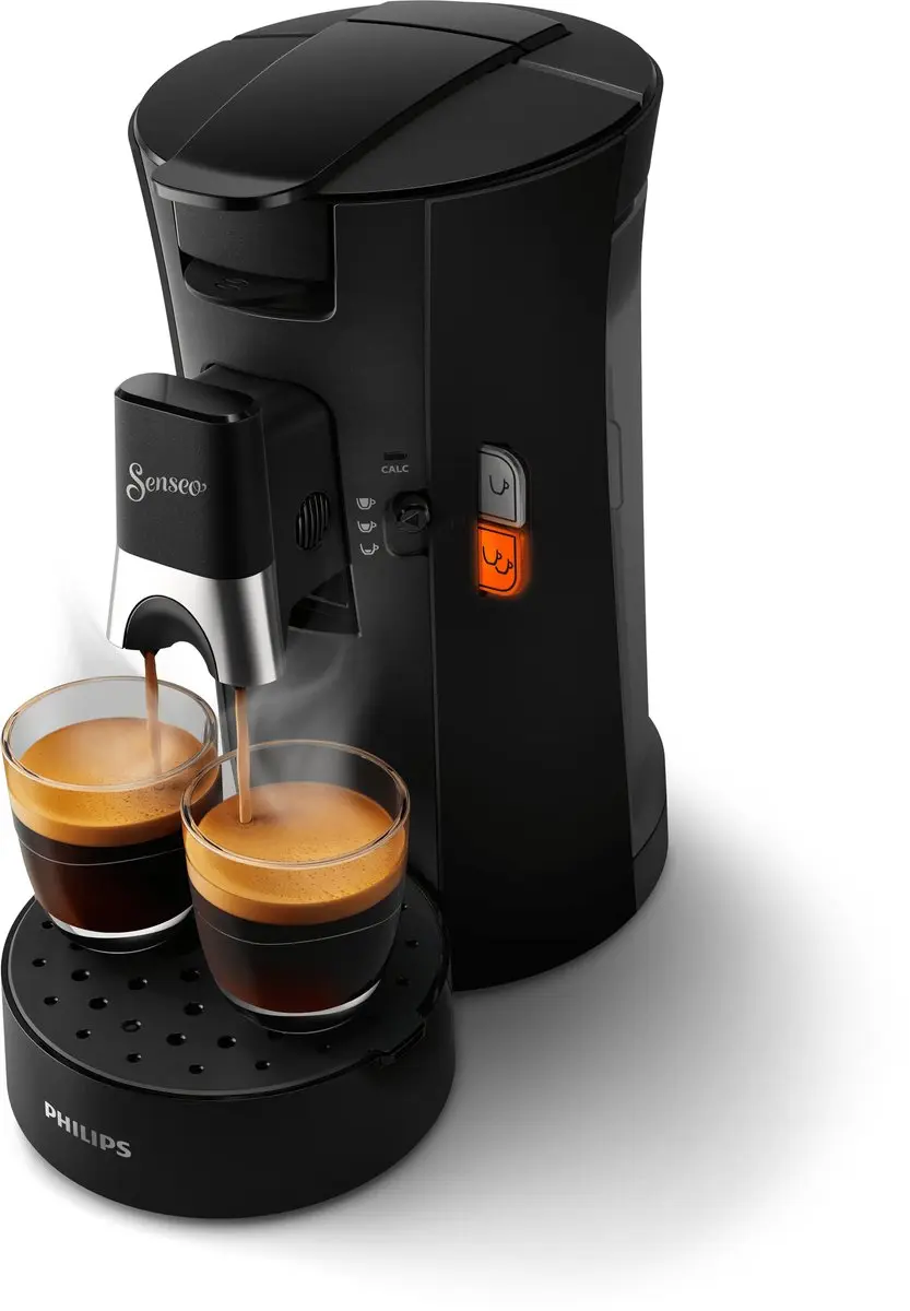 Senseo CSA230/69 Koffiecupmachine - 2 Kopjes - 0,9L - Zwart