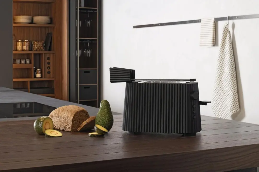 Alessi Plissé Broodrooster Tang - Groen - afbeelding 5 van 6