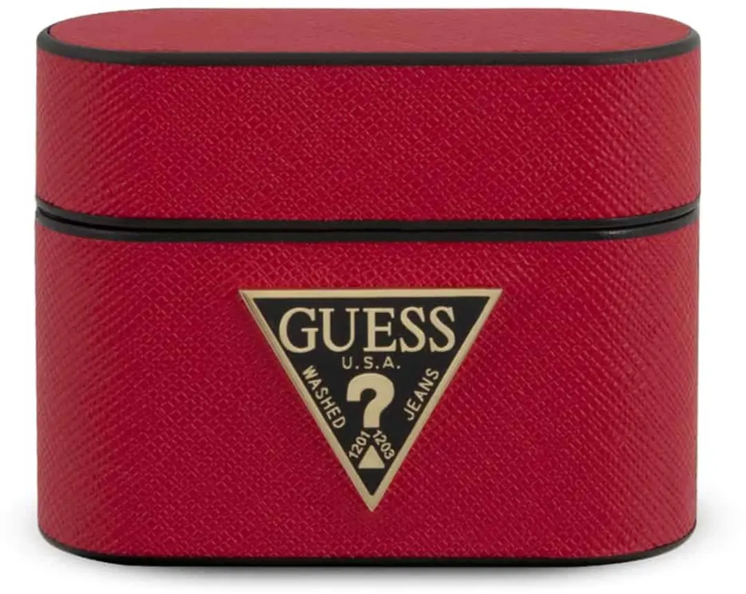 GUESS Saffiano AirPods Pro hoesje Rood
