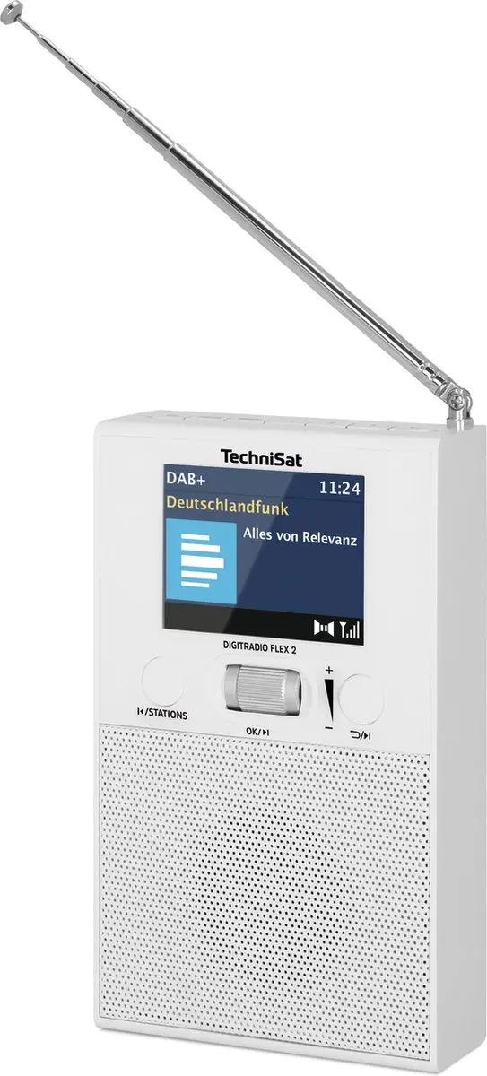 Technisat DigitRadio Flex 2 Digitale Radio - Wit - afbeelding 6 van 6
