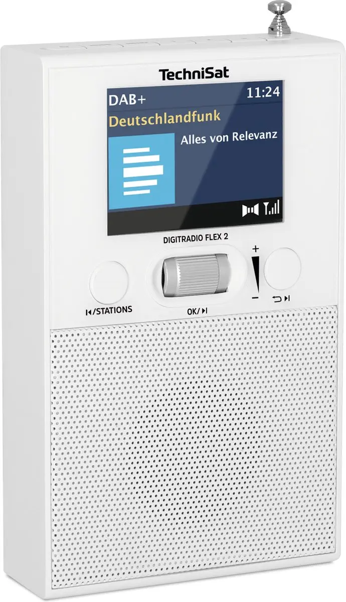 Technisat DigitRadio Flex 2 Digitale Radio - Wit - afbeelding 5 van 6