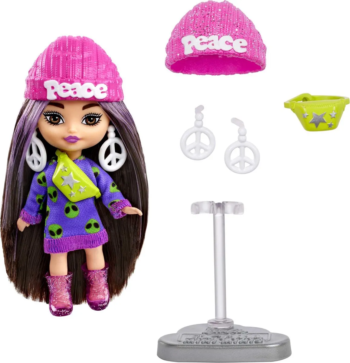 Barbie Extra Mini Mini's Pop - Rose