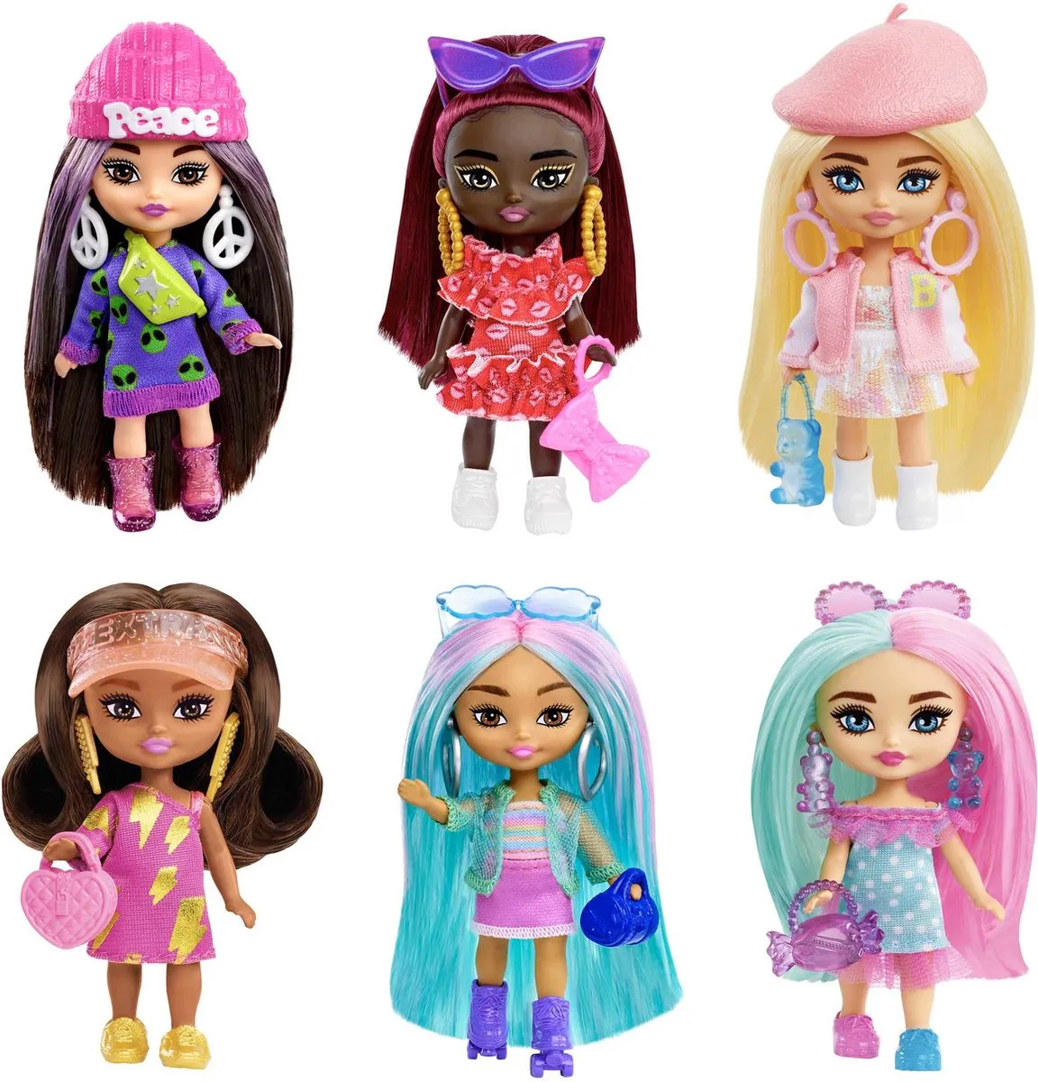 Barbie Extra Mini Mini's Pop - Rose - afbeelding 4 van 6