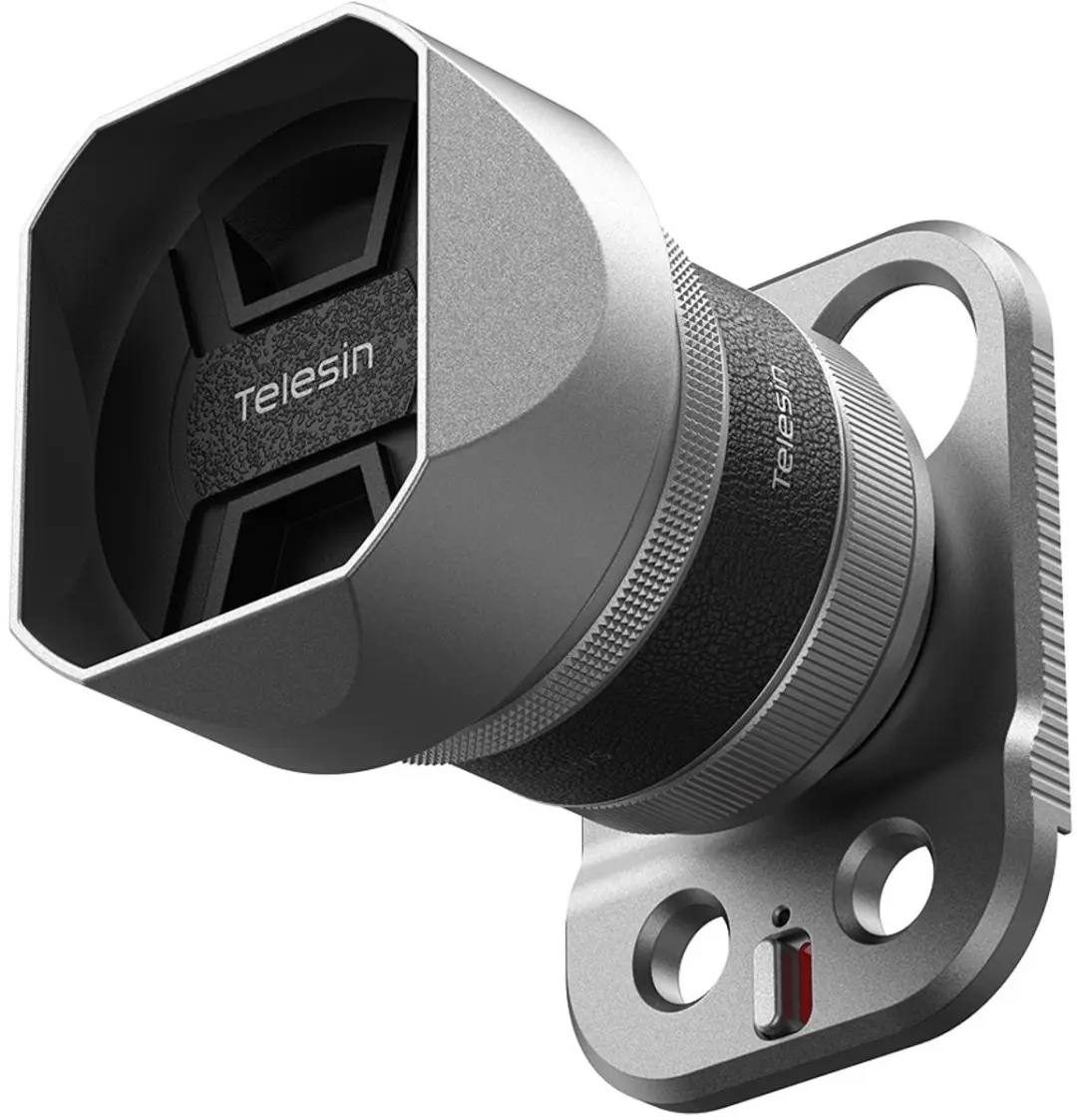 Telesin Master Lens 2X Tele P5-FLT-014-TIP - iPhone 17 Pro - Grijs