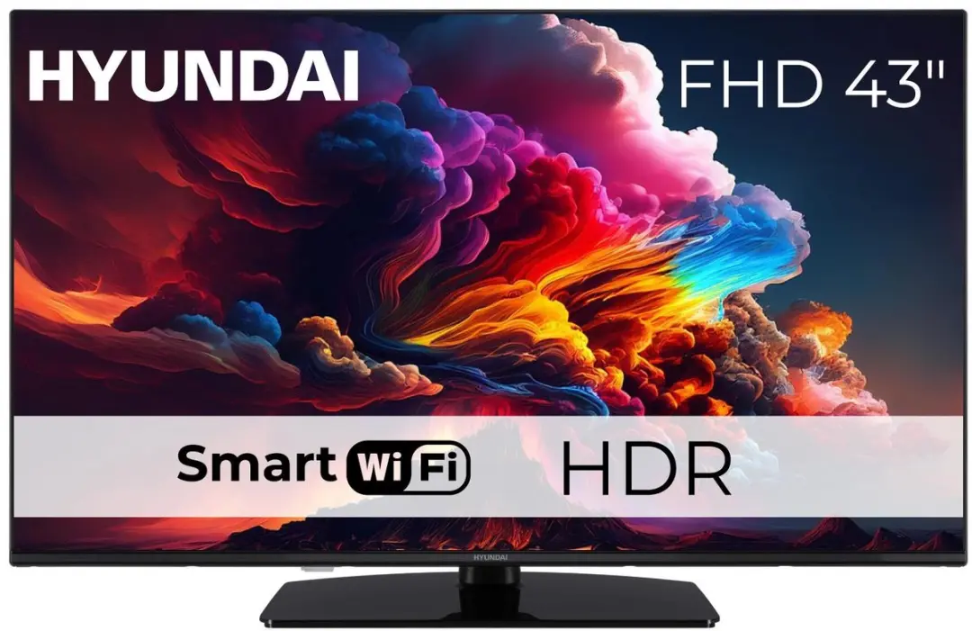Hyundai FLM43TS349SMART Smart TV 43" - Full HD - Transparent