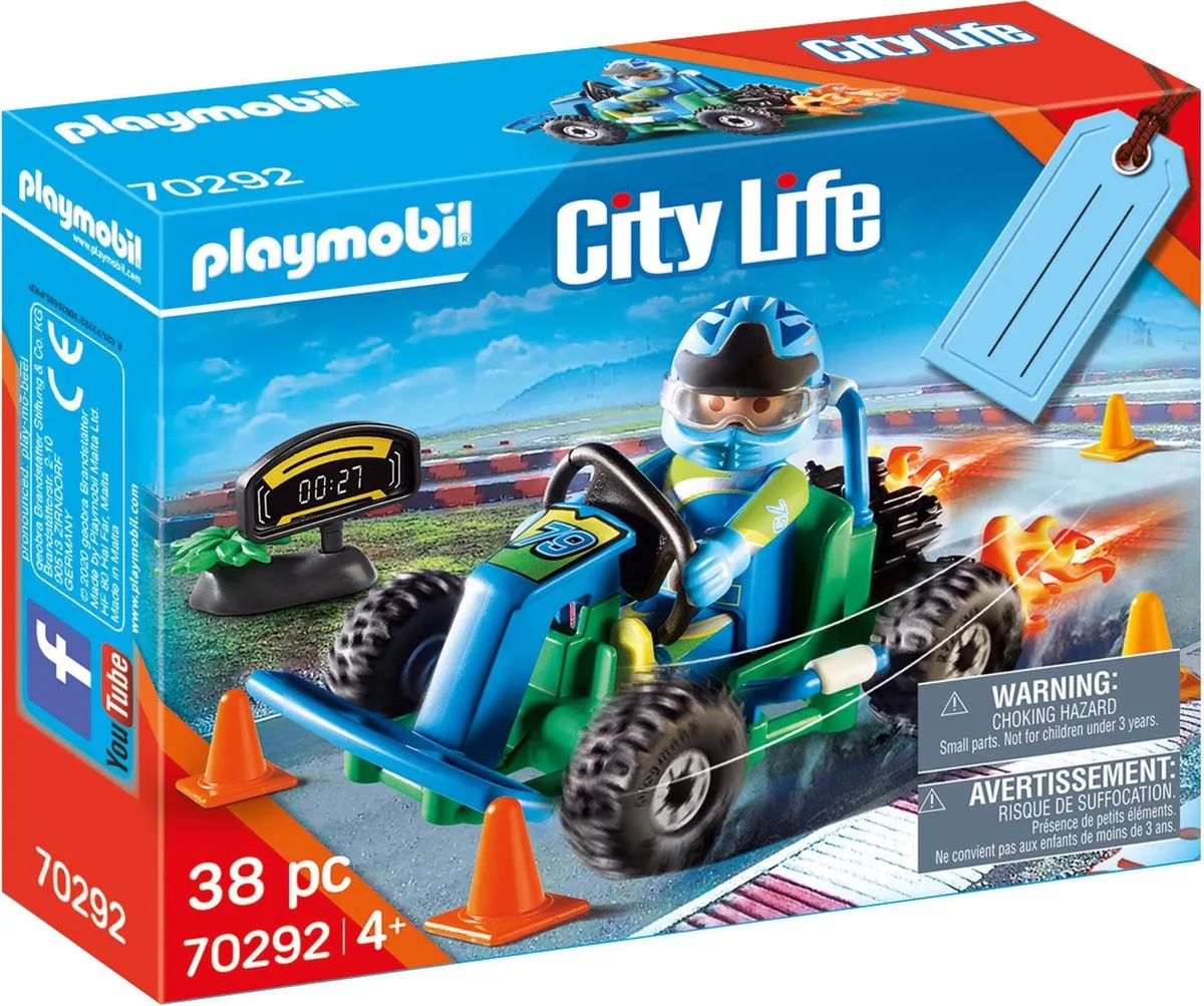 Playmobil City Life Kart Race 70292