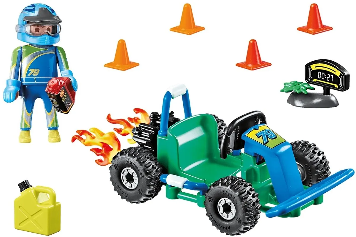 Playmobil City Life Kart Race 70292 - Multicolor