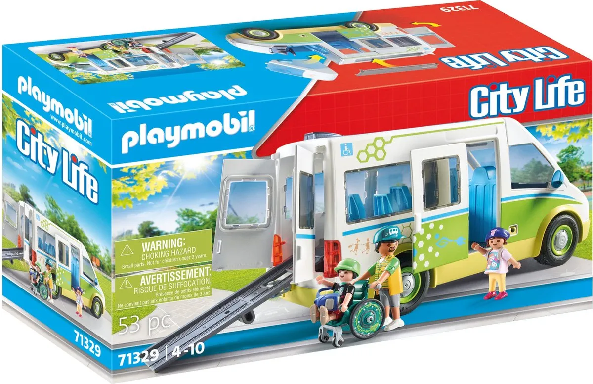 Playmobil City Life Schoolbus 71329