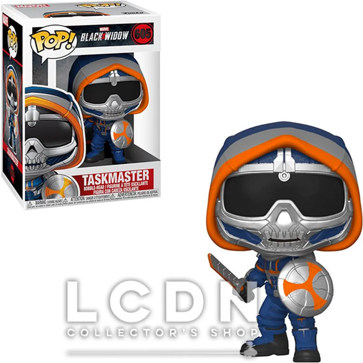 Funko POP Marvel Black Widow Taskmaster met Schild FUN46684