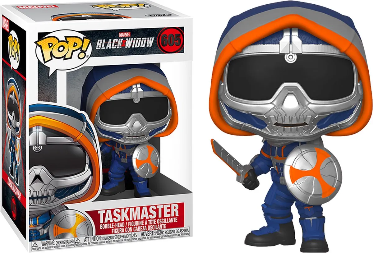 Funko POP Marvel Black Widow Taskmaster met Schild FUN46684