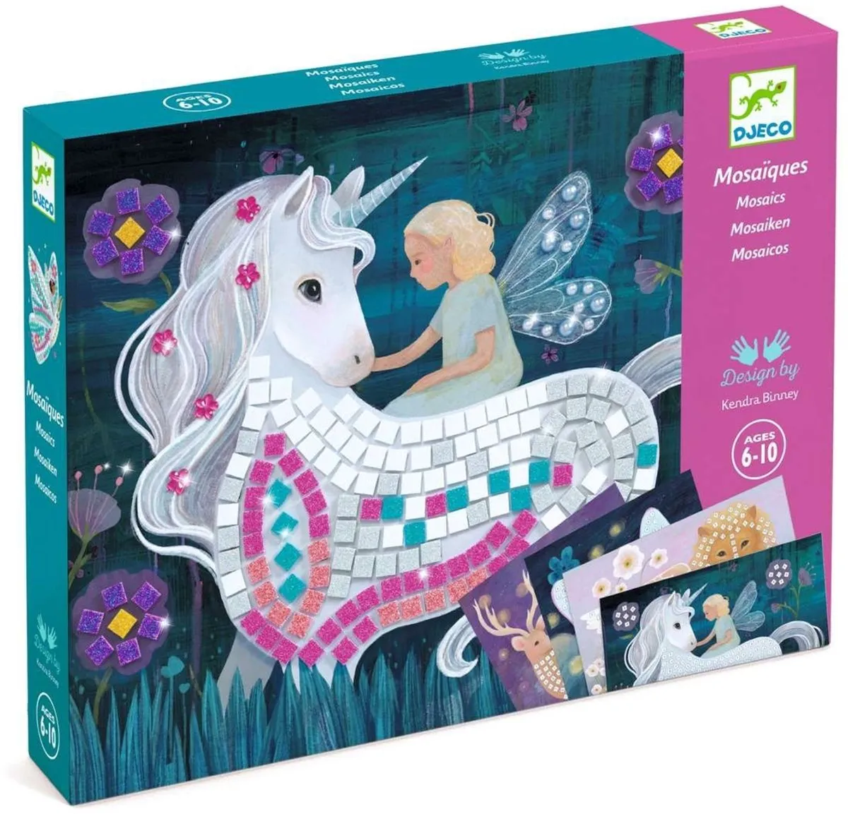 Djeco The Enchanted World Mozaïek Knutselset