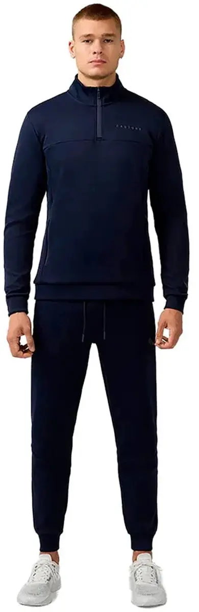 Castore Scuba Half Rits T-shirt - S - Navy - afbeelding 3 van 4