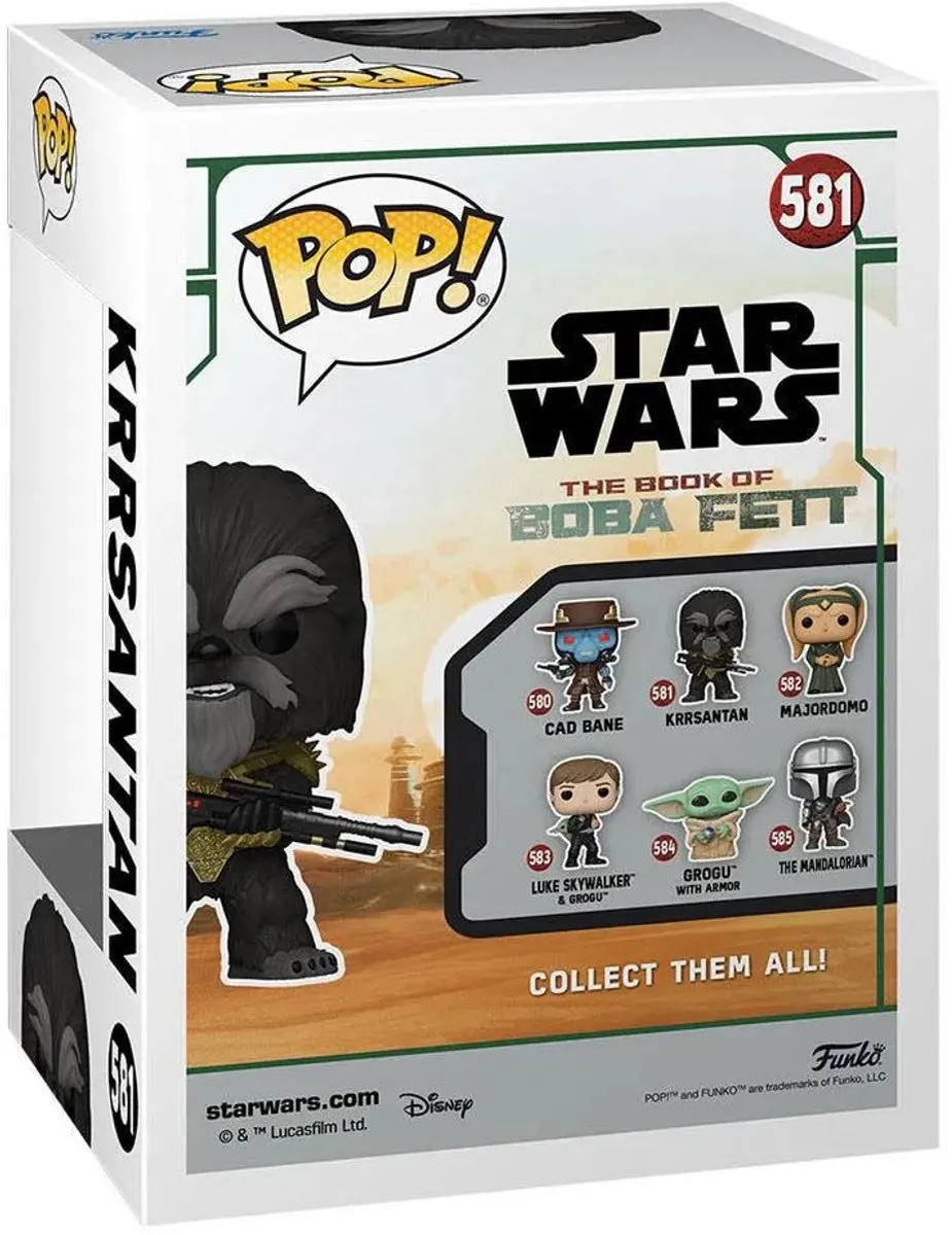 Funko Pop Star Wars Krrsantan - The Book of Boba Fett #581 - Multi