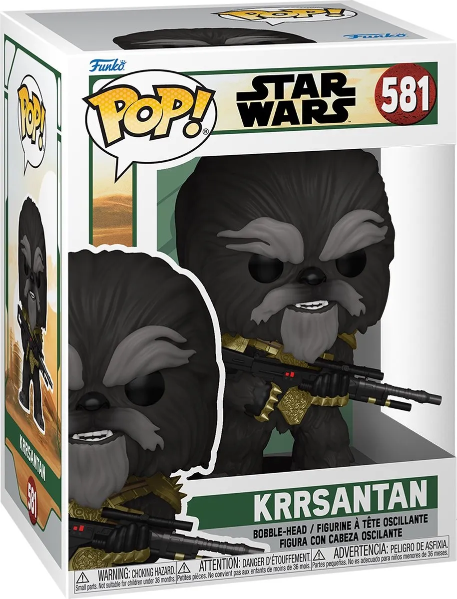 Funko Pop Star Wars Krrsantan - The Book of Boba Fett #581 - Multi