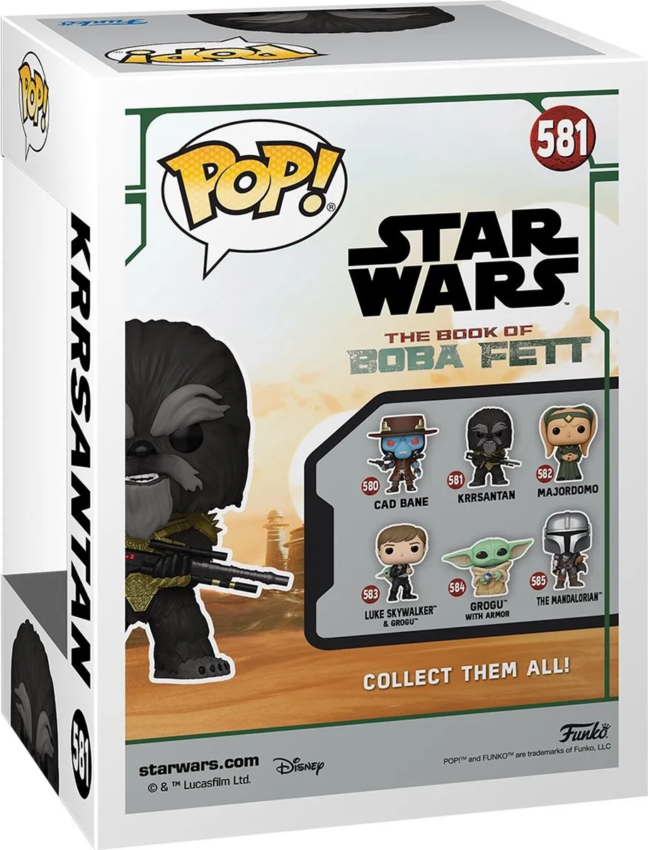 Funko Pop Star Wars Krrsantan - The Book of Boba Fett #581 - Multi