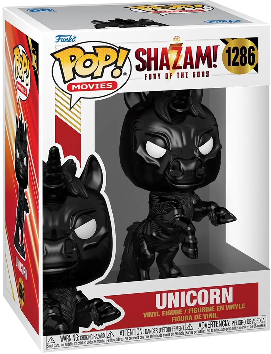 Funko POP! Movies Shazam Unicorn Verzamelfiguur 9cm - Zwart - afbeelding 2 van 4