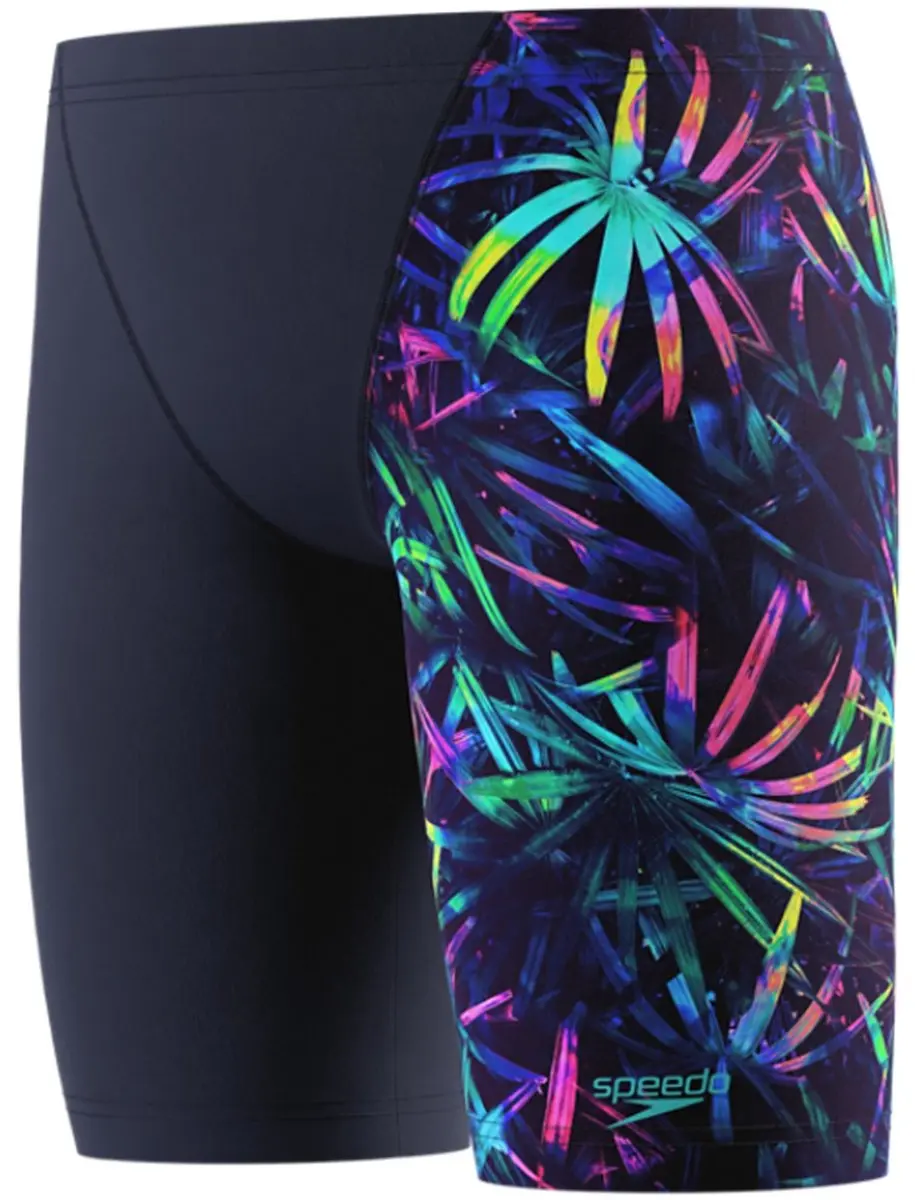 Speedo jongens v-cut jammer blauw