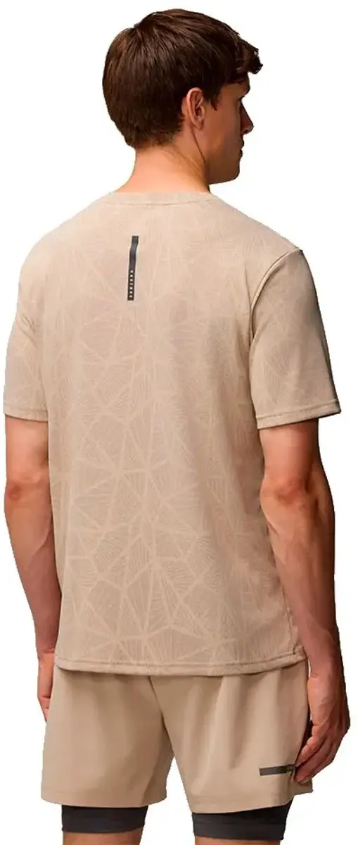 Castore Flow Engineered Knit T-shirt M - Mustard/Black