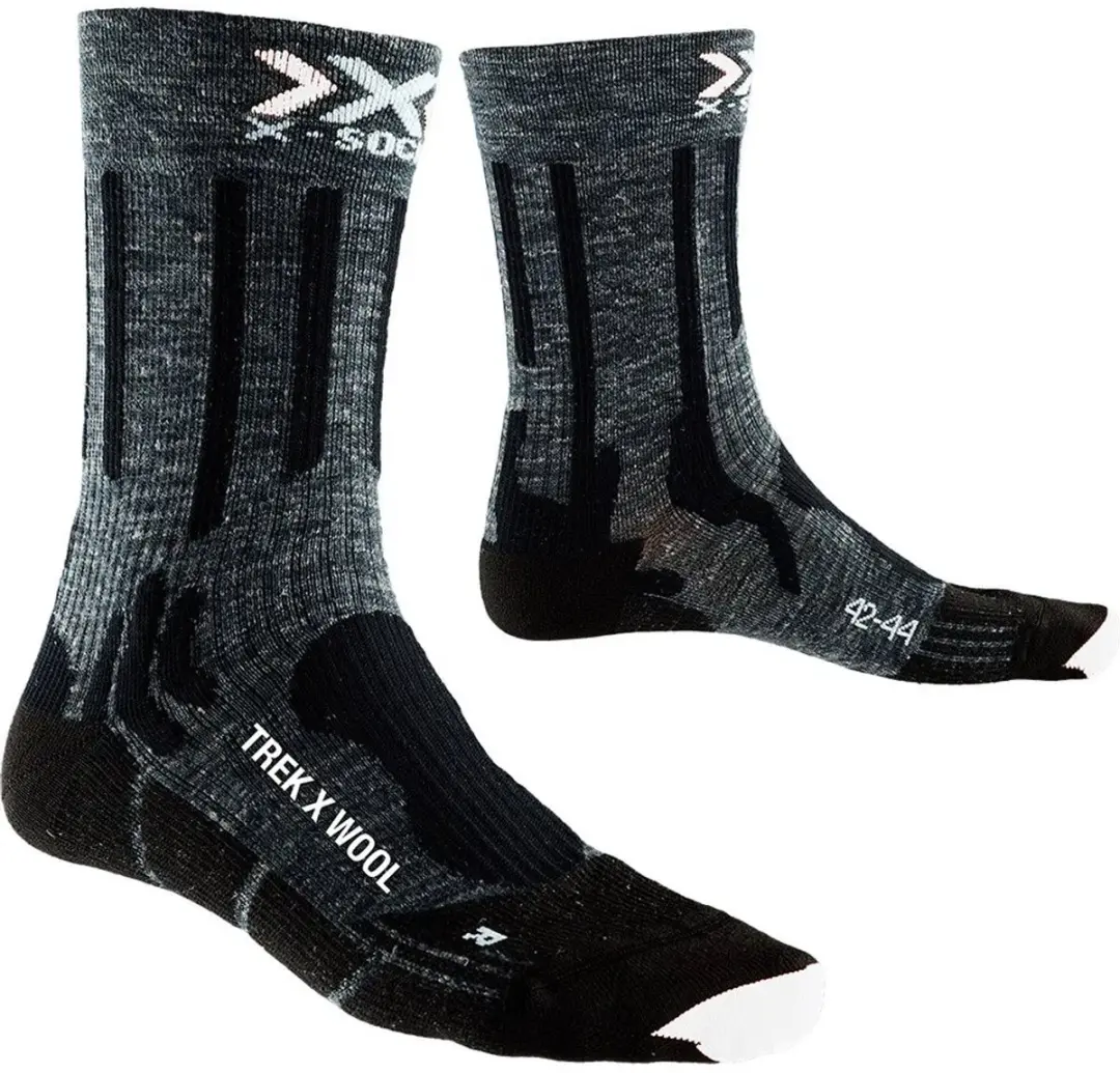 X-Bionic X-Socks Trek X Linen Wandelsokken - Dolomiet Grijs - 39-41 - afbeelding 4 van 4