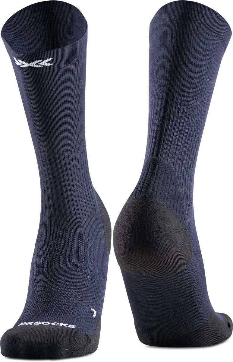 X-Socks Core Sport Light Crew Compressiesokken Wit/Zwart 45-47