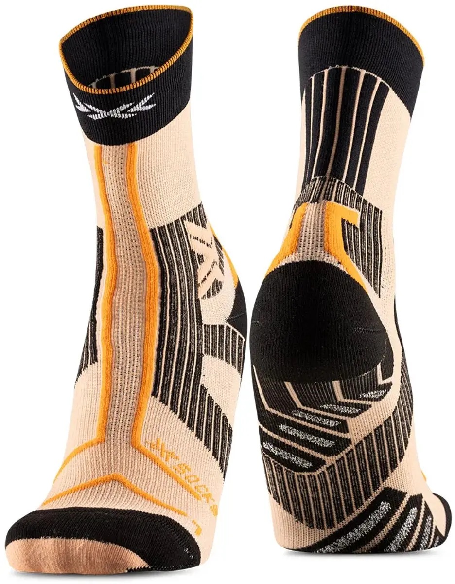 X-Bionic Trailrun Terraskin Expert Sokken - Oranje - EU 35-38 - afbeelding 2 van 2