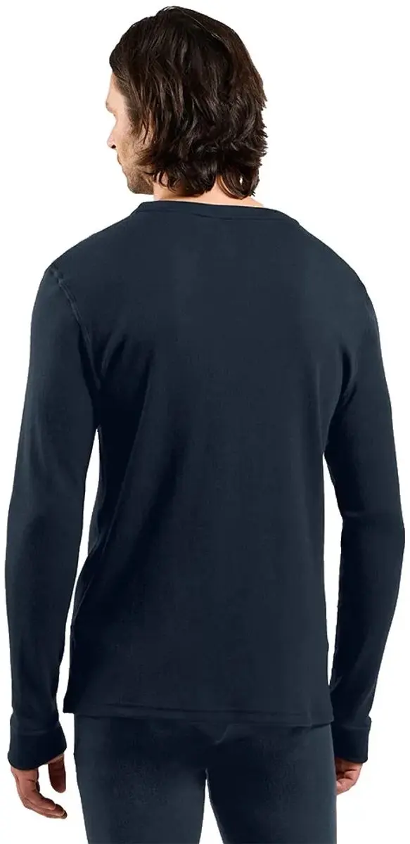 ODLO Merino 260 Lange Mouwen Basislaag - S - Dark Sapphire - afbeelding 2 van 4