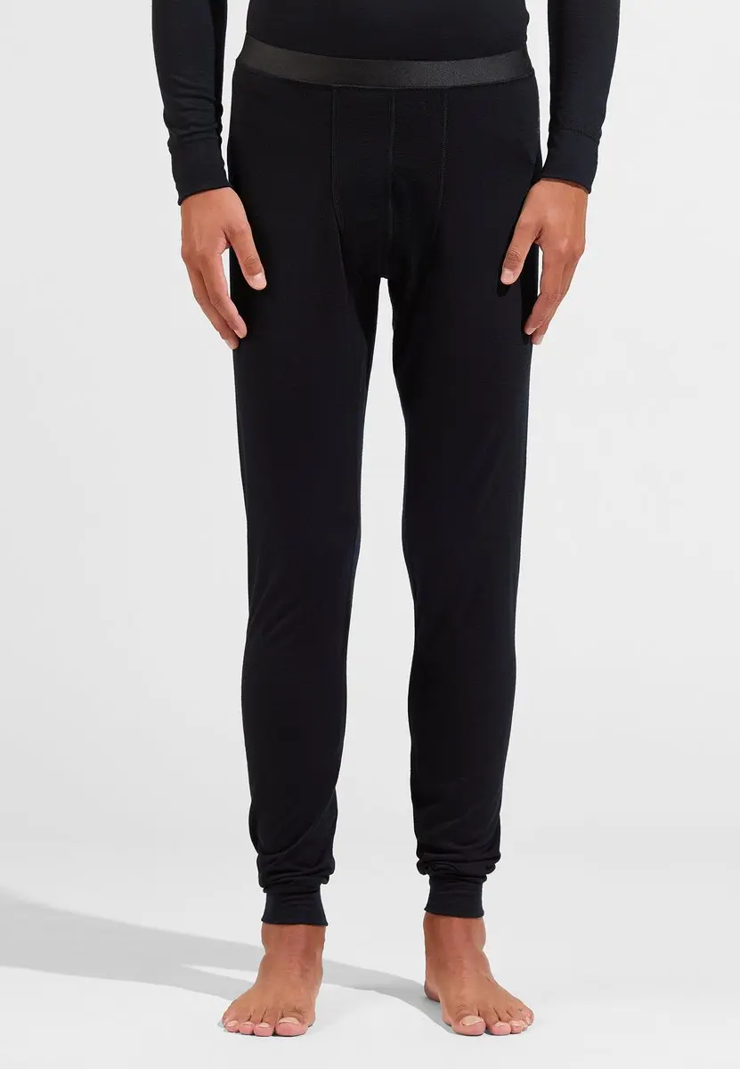 ODLO Natural Merino 200 Thermobroek Mannen XL - Zwart