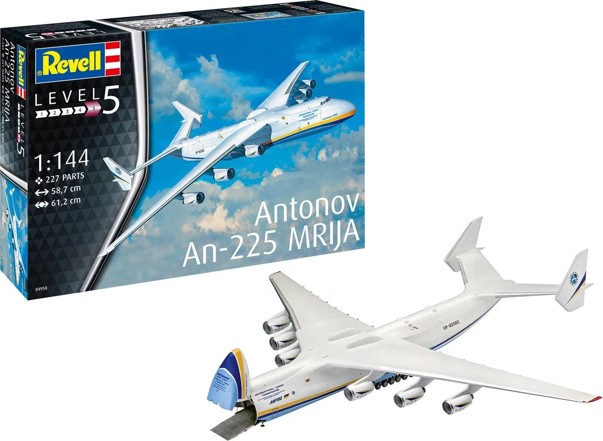 Revell 04958 Antonov An-225 Mrija Modelbouwpakket 1:144