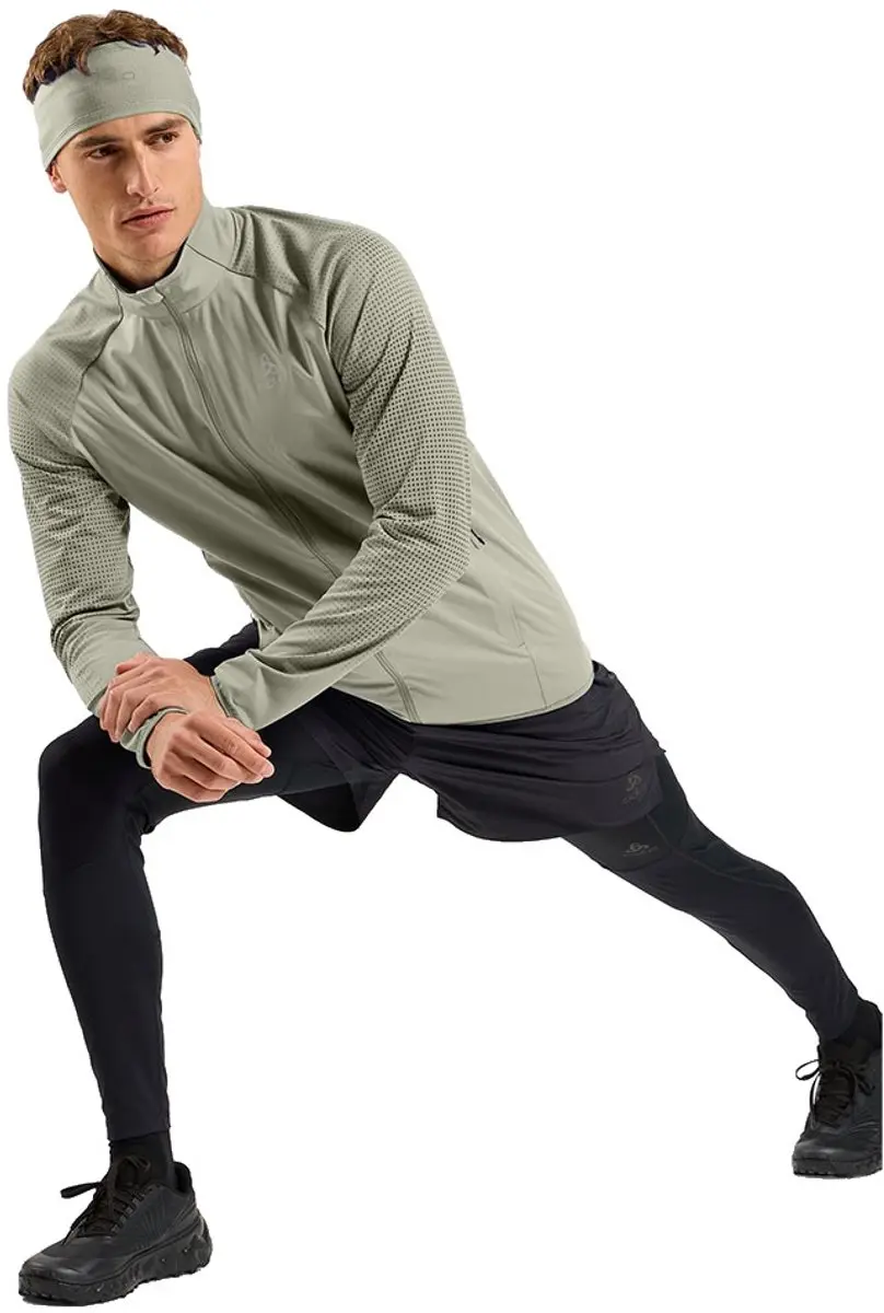 ODLO Zeroweight Warm Hybrid Jas - S - Shadow