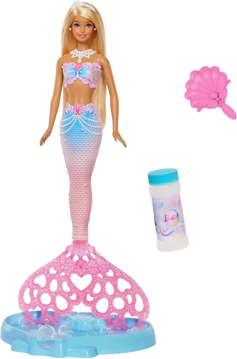Barbie Bubbelende Zeemeermin JLW56 - Bubbel
