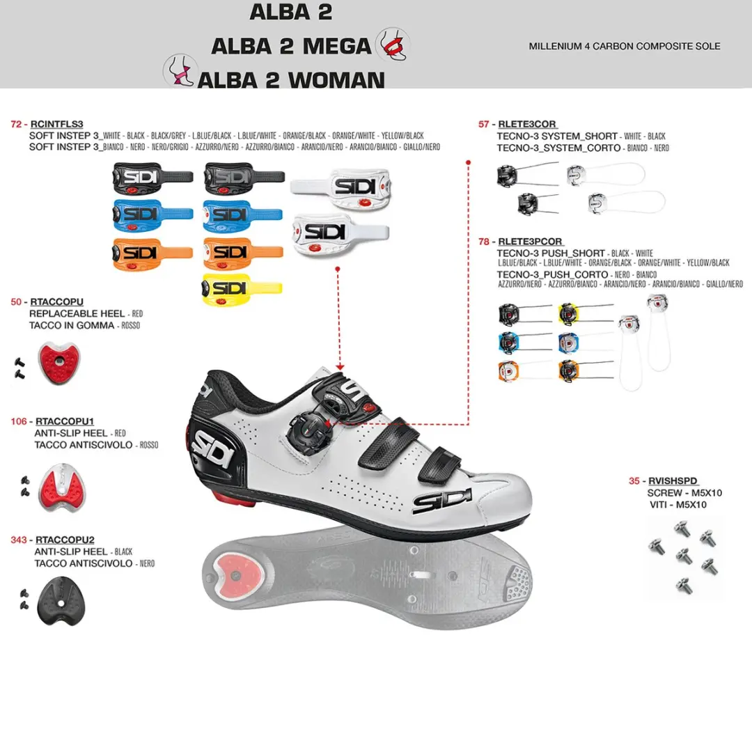 Sidi Alba 2 Fietsschoenen Vrouwen - 37 - afbeelding 5 van 5