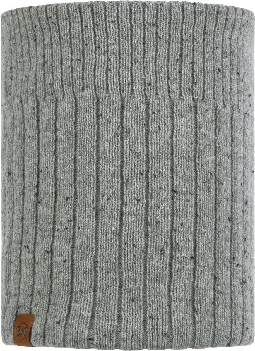 BUFF® Knitted & Polar Neckwarmer Kort Light Grey
