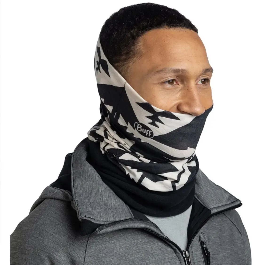 Buff Polar Nekwarmer - One Size - Zwart - afbeelding 6 van 6