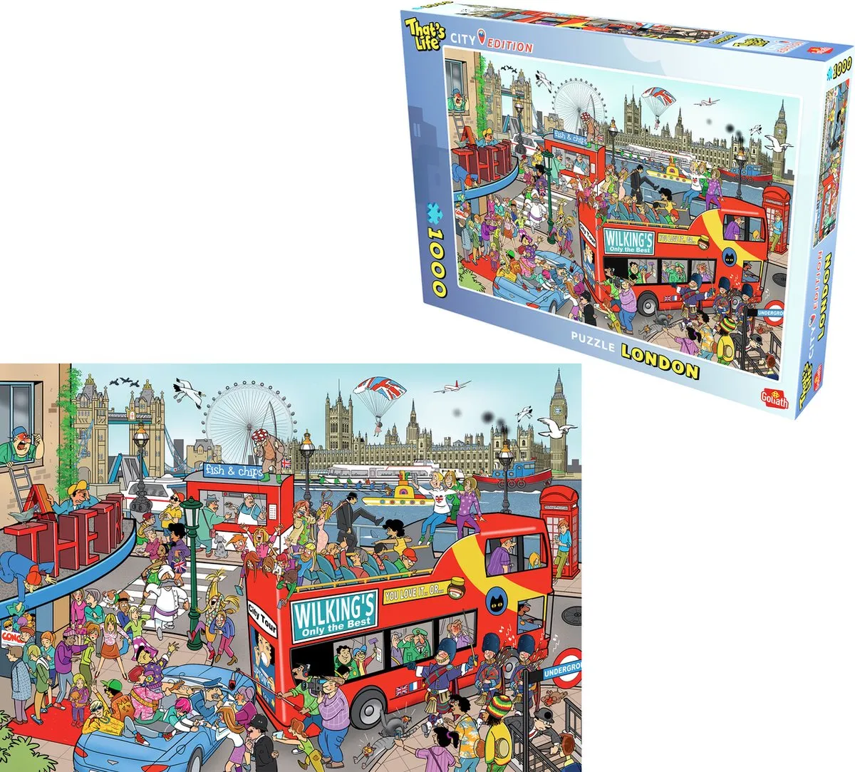 Goliath That's Life London Legpuzzel 1000 Stuks - 68x48cm - Multicolor