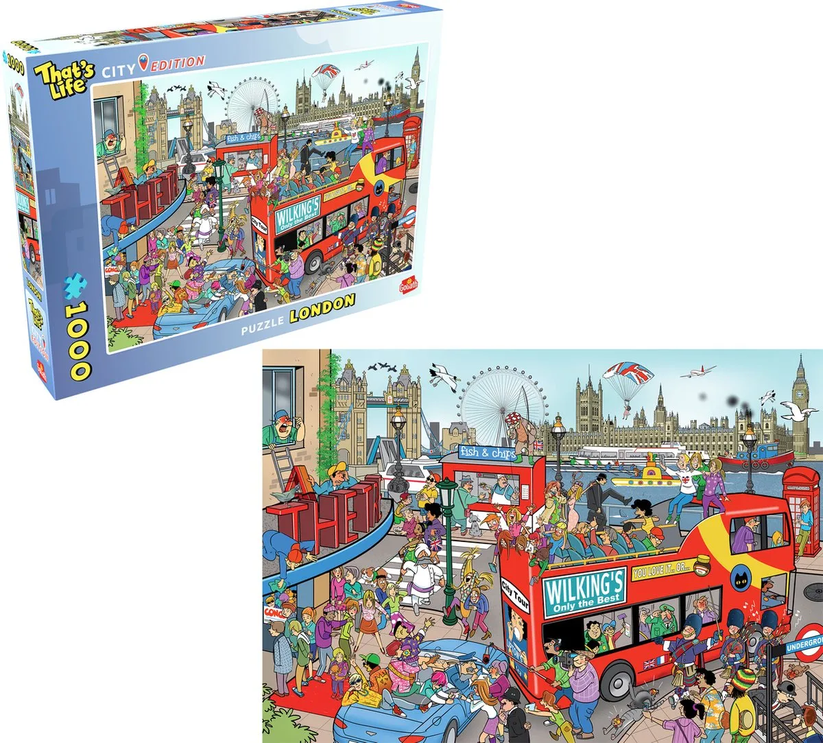 Goliath That's Life London Legpuzzel 1000 Stuks - 68x48cm - Multicolor